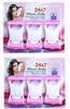Body Razor, 6-Piece Set, Stainless Steel Blade, Waterproof Design, Pink and White view 1
