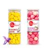 Shadani Combo  Coconut Rose Peda & Coconut Kesri Peda | Premium Indian Sweets | Rose & Saffron Delights | Festive Gifting & Dessert Treat | 2 x 200g Jars view 1