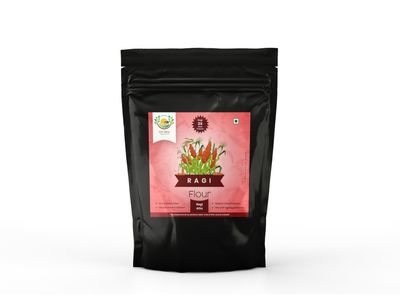 5chtatva 1kg Ragi Atta | Gluten-Free Finger Millet Flour | High Fibre & Protein | Soft Rotis | Nachni/Kelvaragu Atta