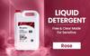 Orpito Rose Liquid Detergent 5L | Advanced Deep Clean Formula for All Washing Machines | Rich Rose Freshness | Color Safe | Gentle on Fabrics | Removes Tough Stains view 2