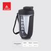 ATTRO Fit Fusion Shaker Bottle 600ml  BPA-Free Protein Mixer with Wire Whisk Ball | Leakproof Lid, Easy Carry Strap | Ideal for Gym, Fitness, Pre/Post Workout Drinks- Black view 3