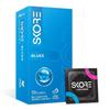 Blues Coloured Monthly Pack Condoms with Extra Lubrication 30s (3x10) A Game Changing Hardness Gel For Men (Hard Rock Gel Sachet Free) Worth 25rs Free inside view 1