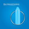 Blues Coloured Monthly Pack Condoms with Extra Lubrication 30s (3x10) A Game Changing Hardness Gel For Men (Hard Rock Gel Sachet Free) Worth 25rs Free inside view 2