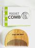 Brush With Nature 100% Natural Neem Wooden Beard Comb for Everyday Grooming & Styling  Compact and Travel-Friendly view 4
