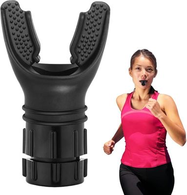 Luxoper Breathing Trainer Device for Lung Capacity & Endurance with Adjustable Resistance, Respiratory Muscle Exercise Tool for Athletes, Swimmers, Runners, Easy to Use and Clean for All Ages