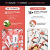 Salts Watermelon Electrolyte Drink Mix | Rapid Rehydration | 15 Sachet Pack = 7.5 Litres | Keto & Vegan Friendly | No Preservatives | Sodium, Potassium, Magnesium | Zero Sugar Hydration Powder | view 3