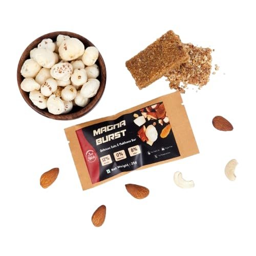 Bon Millette Manga Brust Dry Fruits Energy Bar, Sugar Free, High Protein, 25g, Vegetarian.