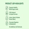 Diabetrack Powder 200g | Ayurvedic Blend of Jamun, Neem & Karela | Natural Support for Blood Sugar Control, Metabolism & Detox | Herbal Wellness for Diabetics view 3