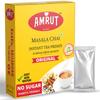 AMRUT No Sugar Instant Tea Premix with Masala, 10 Sachets | Ready to Drink Instant Desi Masala Chai Premix | Just Add Water, 80gm view 1