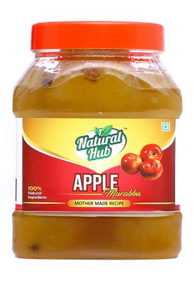 Natural Hub Presents Apple Murabba - Mothermade Recipe with 100% Natural Ingredients| Kashmiri Seb Ka Murabba (1 kg Each_Pack of 3)