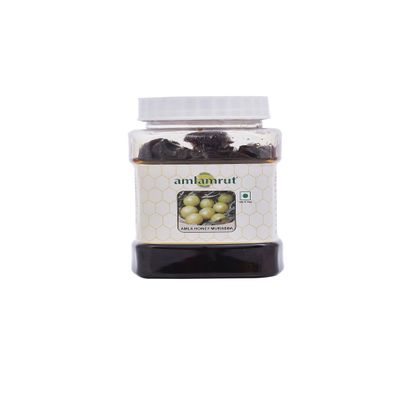 Amlamrut Amla Honey Murabba 300g | Natural Indian Gooseberry in Pure Honey | Ayurvedic Health Booster | Rich in Vitamin C & Antioxidants | No Preservatives | Immunity & Digestion Support