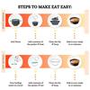 Eat Easy Ready To Eat Jain Meal Combo- Dal Tadka & Dal Makhani (62g Each) | No Garlic No Onion Ready to Eat & Cook Travel Food | Freeze Dehydrated | 100% Veg | No Preservatives | Just Add Water Instant Food view 3