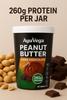 AyuVega Chocolate Crunch Peanut Butter 1kg | 26g Protein per 100g | No Refined Sugar | Healthy Chocolate Spread view 2