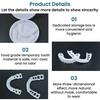Armm Products Snap-On Teeth Veneers | Upper & Lower Cosmetic Denture Set | Reusable White Tooth Cover | DIY Flexible Fit for Instant Smile Fix  ARMM view 3