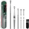13 SOEME Reusable Ear Wax Cleaner Kit 6-Piece Ear Cleaning Tool Set with Storage Box, Ear Curette, and Spring Ear Buds Cleaner for Safe & Effective Ear Wax Removal view 1