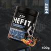 Growfit Hefit 100% Natural Plant Protein Powder 400g | 12g Protein - Pea Isolate | Easy to Digest | Meal Supplements for Muscle Growth & Recovery | 50+ Organic Herbs | No Added Sugar (Coffee Berry) view 3