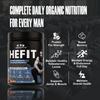 Growfit Hefit 100% Natural Plant Protein Powder 400g | 12g Protein - Pea Isolate | Easy to Digest | Meal Supplements for Muscle Growth & Recovery | 50+ Organic Herbs | No Added Sugar (Coffee Berry) view 4