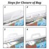 Blink Basket Hot and Cold Bag for Food Storage, Reusable Thermal Bag,Aluminium Foil Bag (3 Layer Protection, Size  50 x 52 cm) (Pack of 1) view 4