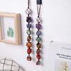 7 Chakra Tumbled Stone Hanging  Energized Crystal Wall Hanging for Aura Cleansing, Reiki Healing & Vastu Positivity  Spiritual Decor for Home, Office & Meditation Space - Namh Vastuu view 2
