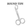Virth Personal Grooming Scissor for Nose Hair, Beard, Moustache and Eyebrow | Safety Blunt Round Tip Heavy Duty & Rust-Free SS Metal | Travel Friendly Primium Scissor view 2