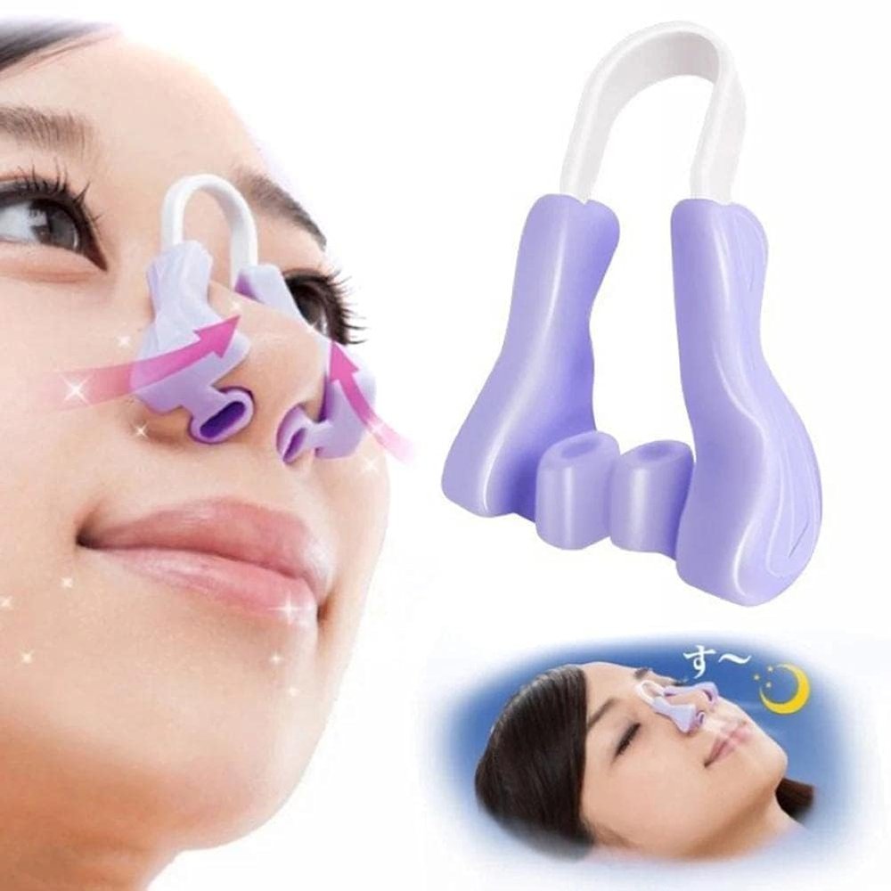 AARSH Non-Surgical Silicone Nose Shaper Clip for Nose Bridge Straightening & Lifting  Soft, Safe & Comfortable Nose Up Beauty Tool(COLOUR MAY VERY)