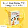 MEDIRVAST Energy-VAST Orange Flavour Energy Powder | Energy Pack with Vitamin C & Zinc | Instant Energy Booster Drink Mix | Enriched with Natural Orange Extracts | Suitable for All Ages (Pack of 12) view 2