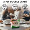 DOUBLE DIAMOND Hygienic Paper Napkins | Soft Absorbent | Table Napkins for Home, Party & Restaurants | 3333cm | 50 Pieces | Pack of 1 view 3