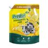 Amazon Brand - Presto! Dishwash Gel | Lemon | 5 L Refill Value Pack | Dishwash Liquid | Cuts Through Grease | Safe On Hands view 1