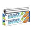 DOUBLE DIAMOND 11Micron Aluminium Foil Roll 72Metres | FoodGrade HeavyDuty Kitchen Foil | Microwave & Oven Safe with Smart Cutter Box | TearResistant | Pack of 2 view 1