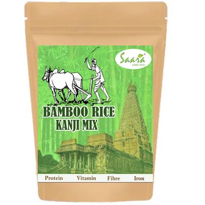 VS Products Bamboo Rice Kanji Mix, 350g, Moongil Arisi Mix, Moolayari Porridge, 350g