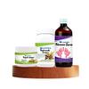[Aathithya Herbals] Ayurvedic Relief Kit for Cold, Cough & Respiratory Disorders  Thaleesadhi Curnam 75g, Pulmozen 200ml Syrup, Thippili Lehyam 100g | Asthma, Bronchitis & Lung Detox Support view 1