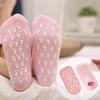 SEQUBEE Moisturizing Gel Spa Socks for Soft and Smooth Feet  Comfortable, Breathable Pink SEQUBEE Socks, Ideal for Dry Skin, Pack of 1 view 2
