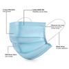 Colorsole Disposable 3-PLY Protective Earloop, CE, ISO & GMP Certified Surgical Mask With Nose Pin & Melt blown Layer, (Pack of 50) view 3