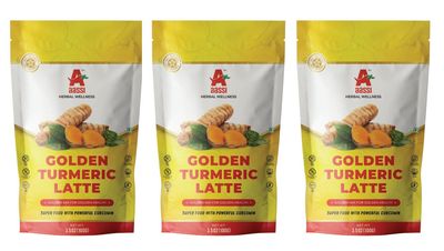 AASSI Golden Turmeric Latte boosts immunity | Supports Joint Health | Improves brain function and is anti-inflammatory | 100% Natural & Vegan | 100g (Pack of 3)