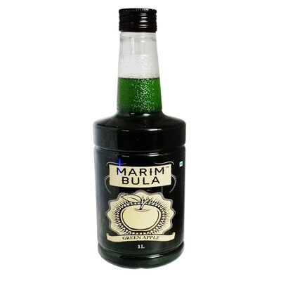Marim Bula Green Apple Syrup, 1000ml
