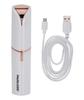 Brigin Facial Hair Removal for Women Painless Hair Remover, Waterproof Shaver Razor Hair Remover with LED Light for Face Bikini Peach Fuzz Upper Mustache Lip Chin (White) view 1