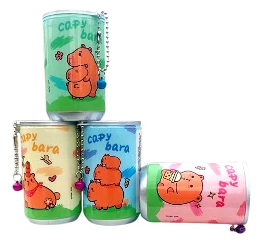 ARPIT MART  A Capy Bara look Wet Wipes  Compressed Wet Tissue, Cleaning Wipes Wet Tissue in a Portable Tin Box (Pack of 2)