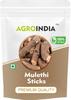 AgroIndia Mulethi Root For Skin and Hair- Yashtimadhu- Liquorice Root- Glycyrrhiza Glabra Sticks- 100% Natural (100gm) view 1