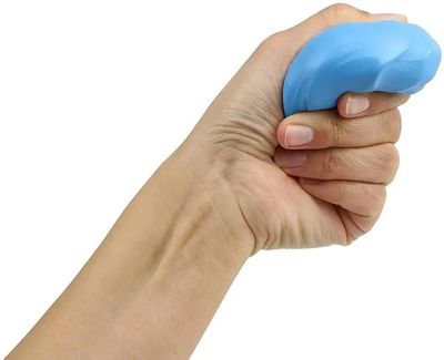 Marinova Therapeutic Standard Hand Exercise Putty for Rehabilitation Hand Grip/Fitness Grip, Blue, 100 Grams