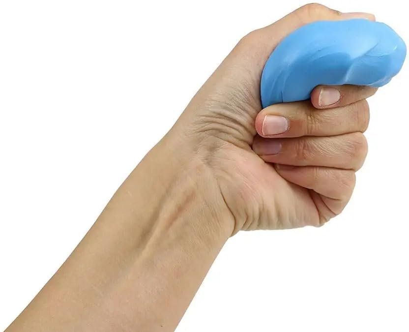 Marinova Therapeutic Standard Hand Exercise Putty for Rehabilitation Hand Grip/Fitness Grip, Blue, 100 Grams