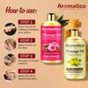 AROMATICO Rose Sandalwood & Ylang-Ylang Massage Oils Pack of 2. For Mood Upliftment, Muscle Relaxation & Skin Nourishment, 100% Natural, Non-Sticky - 300ml. view 4
