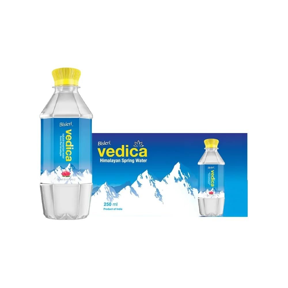 Bislri vedica Himalayan 250ml spring water (24 bottels)