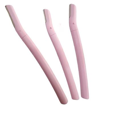 Face Razor with Protective Cover, Stainless Steel Blades, Set of 3