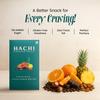 HACHI Assorted Granola Box | Rose Almond, Mocha Hazelnut, Orange Dark Chocolate & Double Chocolate | Travel & Tiffin Snack | Pack of 4 (35g Each) view 4