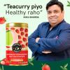 Teacurry Japanese Strawberry Matcha - Brew Sugar Free Instant Matcha Latte - Ceremonial Grade from Uji with Real Strawberry Powder - Helps in Energy, Detox - (50 Grams) view 4