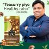 Teacurry Japanese Mushroom Matcha Latte - Uji Ceremonial Grade with Chaga, Lions Mane & Ganoderma - Helps in Energy, Detox - Just Add Water (25x2 Grams) view 4