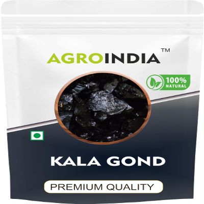 AgroIndia Kala Gond- Black Gum- Gond Siyah For Joint Health- 100% Pure & Ayurvedic (100gm)