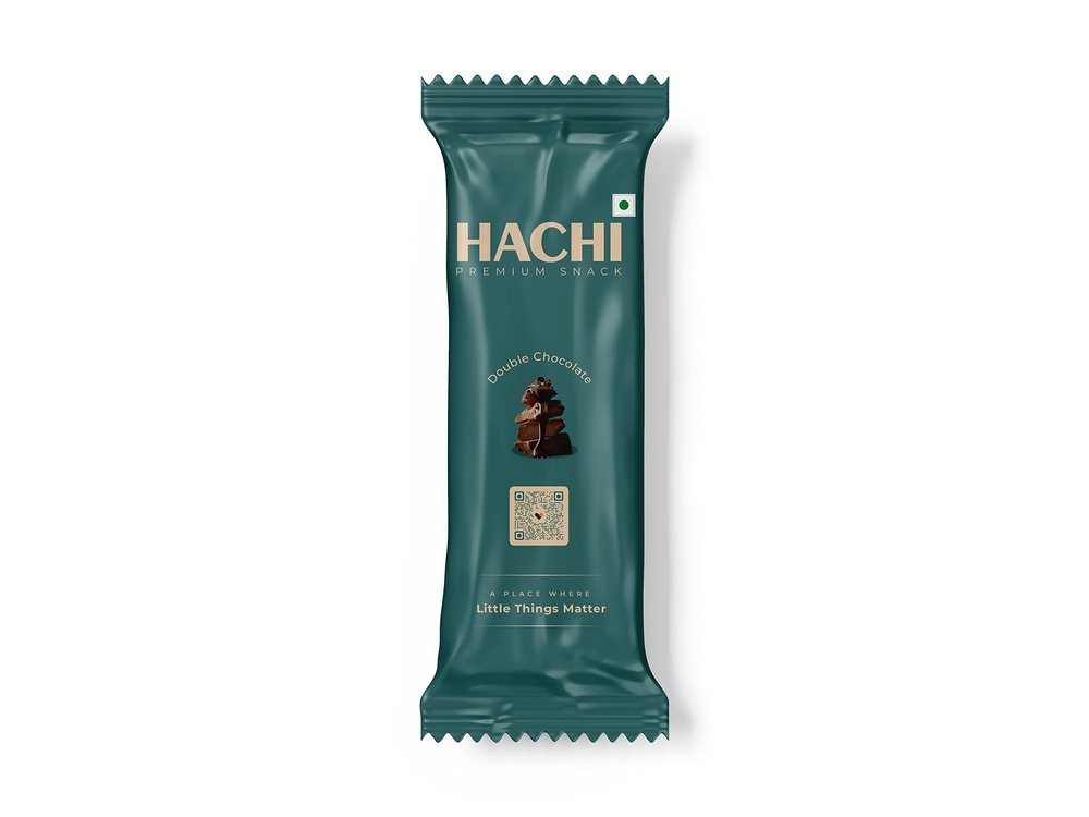 HACHI Double Chocolate Granola | Crunchy Granola with Rolled Oats, Dark Chocolate & Jaggery | Healthy Snack for Tiffin, Office & Travel | Pack of 10 (35g Each)