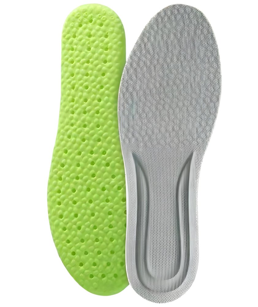 AGMITRAKA Shoe Insoles for Women, 2 Pairs Memory Foam Insoles, Non-Slip Design, Cotton Material, 23 cm Length