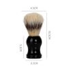 FENSIR Shaving Foam Brush with Soap Bowl for Men | Nylon Hair Soft Bristle Shaving Brush with ABS Plastic Handle view 3